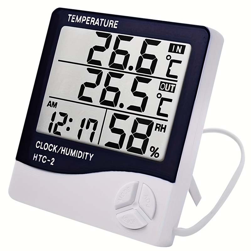 Home Automation Industry - LCD Cyfrowy termometr Higrometr Pokój wewnętrzny