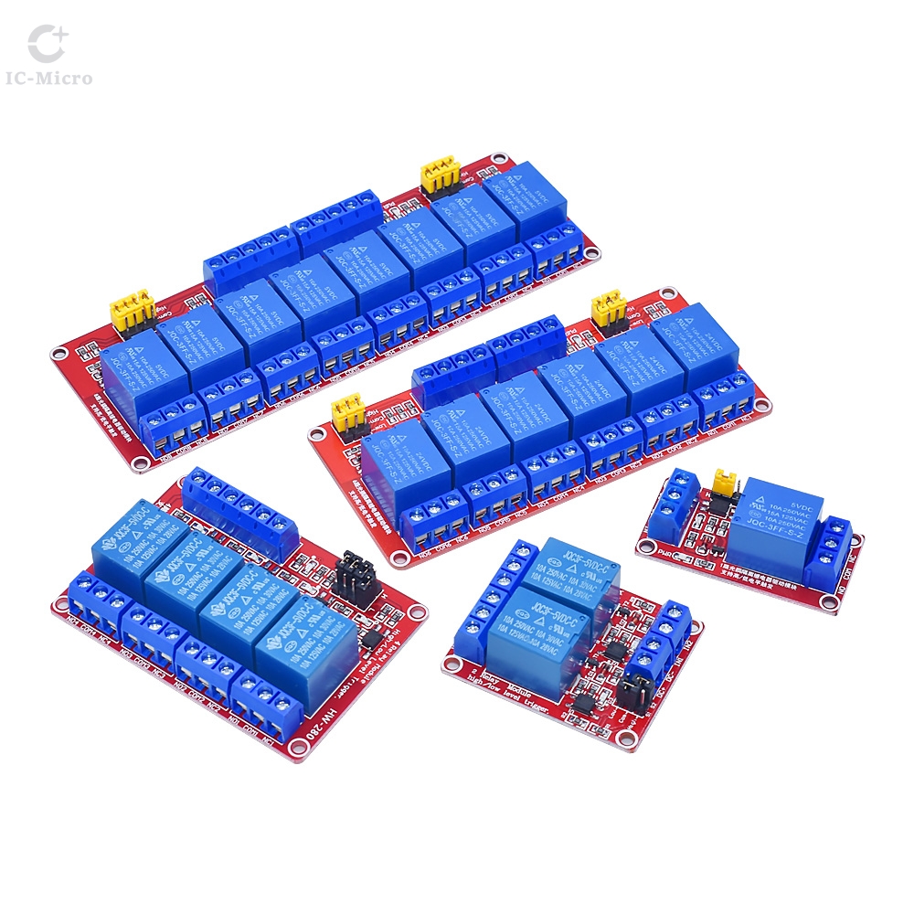 Relay 8 Channel Board - Moduł przekaźnikowy 1 2 6 4