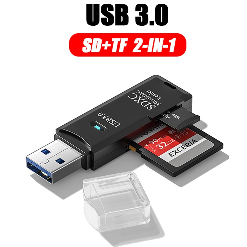 Home Assistant Sd - Czytnik kart 2 w 1 USB