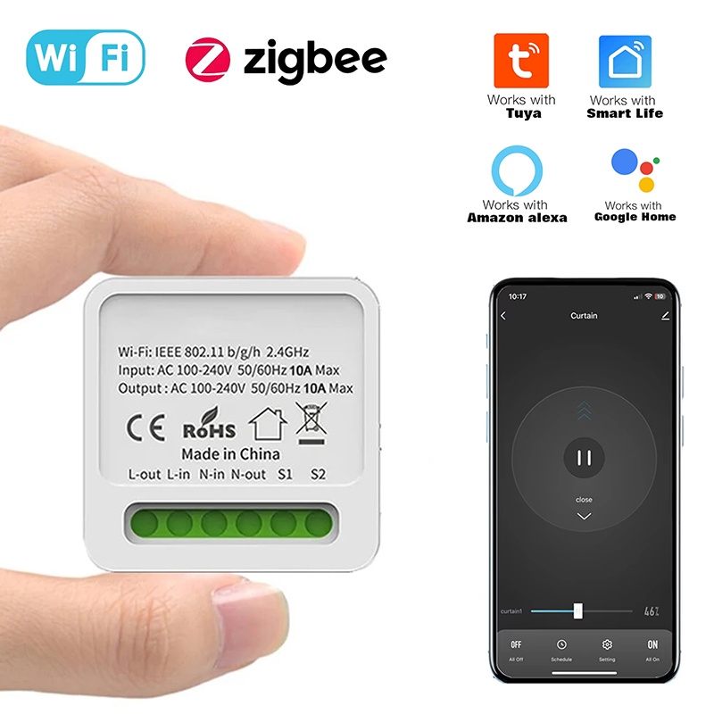 Diy Home Automation Controller - Tuya 16A Mini Inteligentny Przełącznik WiFi