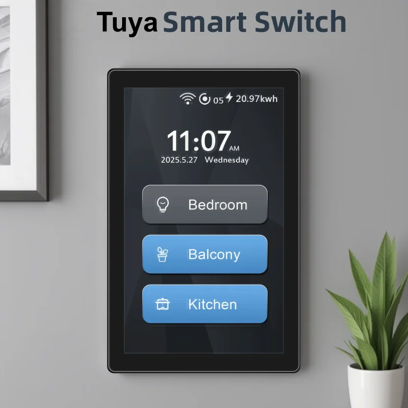 Diy Home Automation System - Inteligentne przełączniki WiFi Tuya EU 4x4