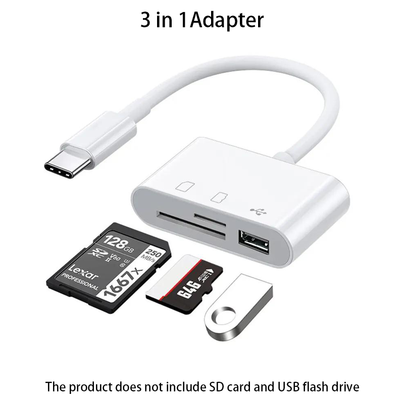 Home Assistant Sd - Adapter Fro 3 w 1 Typ-C