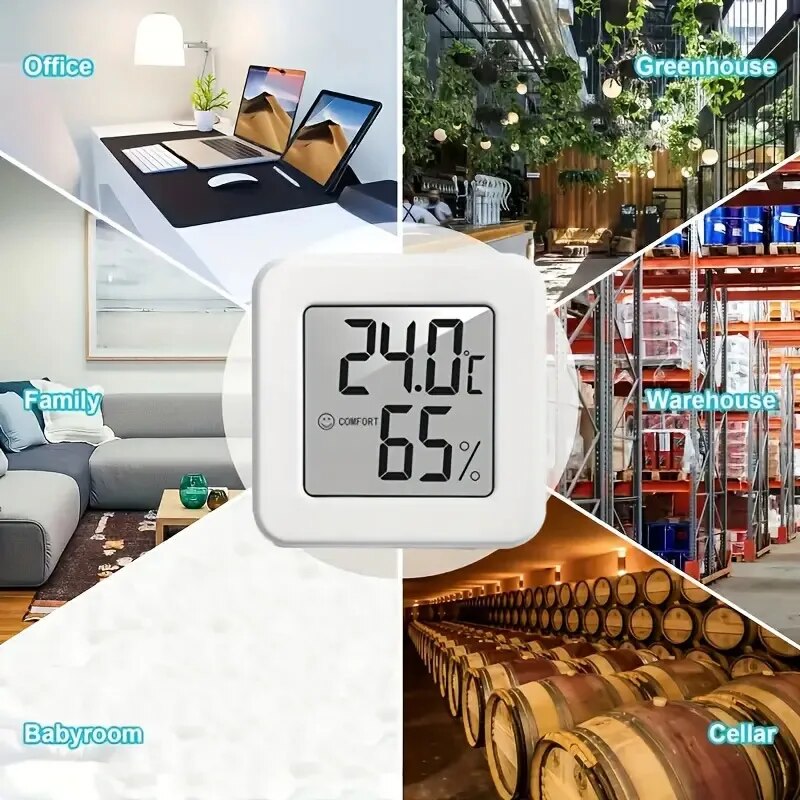 Temperature Humidity Sensor - Cyfrowy higrometr termometr, termometr pokojowy, miernik