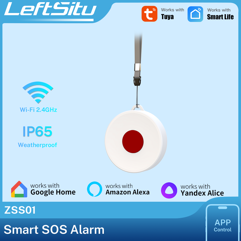 Diy Automation - Inteligentny przycisk Tuya ZigBee IP65, bezprzewodowy