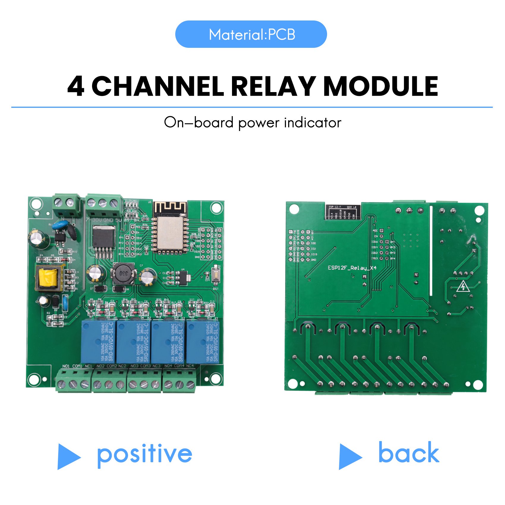 Relay 8 Channel Board - SCLS ESP8266 Bezprzewodowy moduł przekaźnikowy WIFI