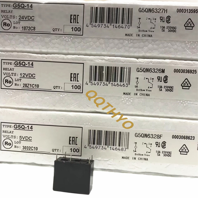 Shelly Relay Module - 10szt/lot Nowy oryginalny przekaźnik G5Q-14 G5Q-14-5V