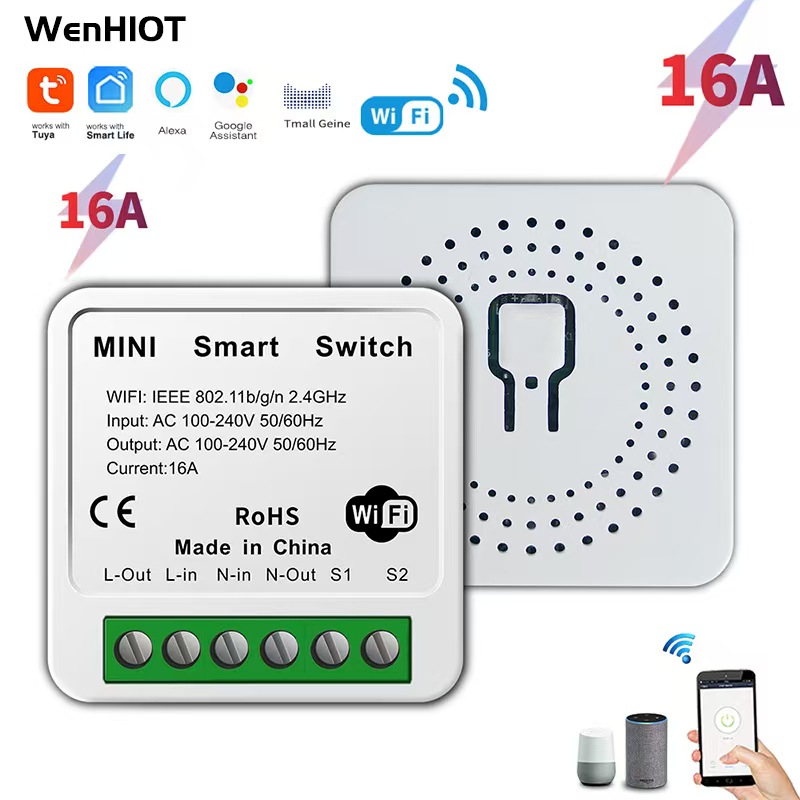 Diy Home Automation Controller - 16A Tuya Zigbee 3.0 Mini Inteligentny