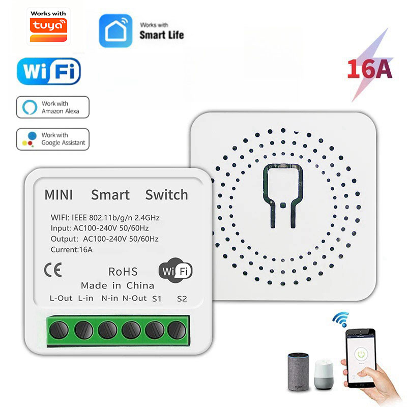 Diy Home Automation Controller - MINI 16A Przełącznik WiFi DIY 1-kanałowy