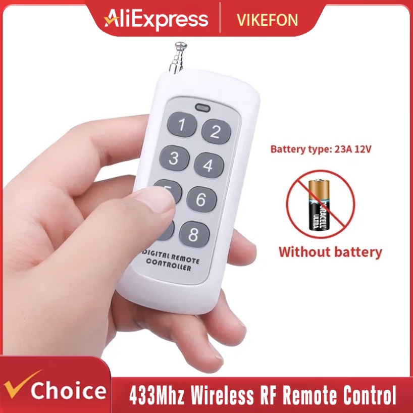 Home Automation Ideas - Bezprzewodowy pilot RF 433MHz, kod uczenia