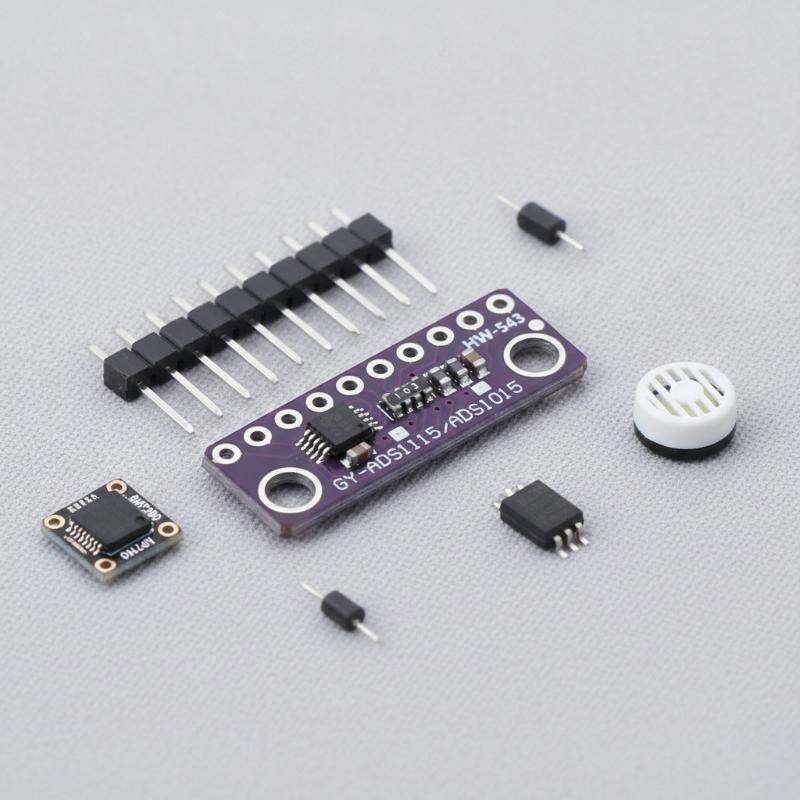 Diy Home Automation System - Moduł ADC ADS1115 z regulowanym wzmocnieniem,