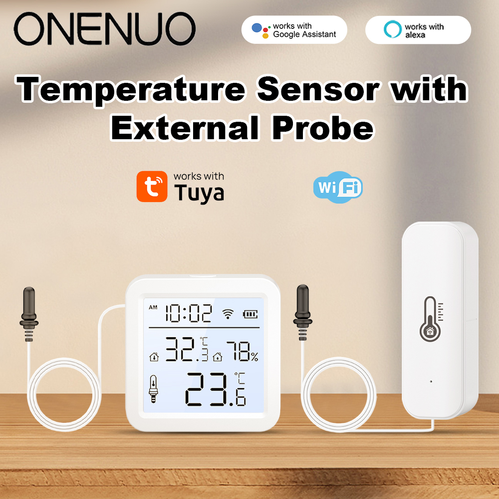 Temperature Humidity Sensor - Nowy czujnik temperatury i wilgotności Tuya