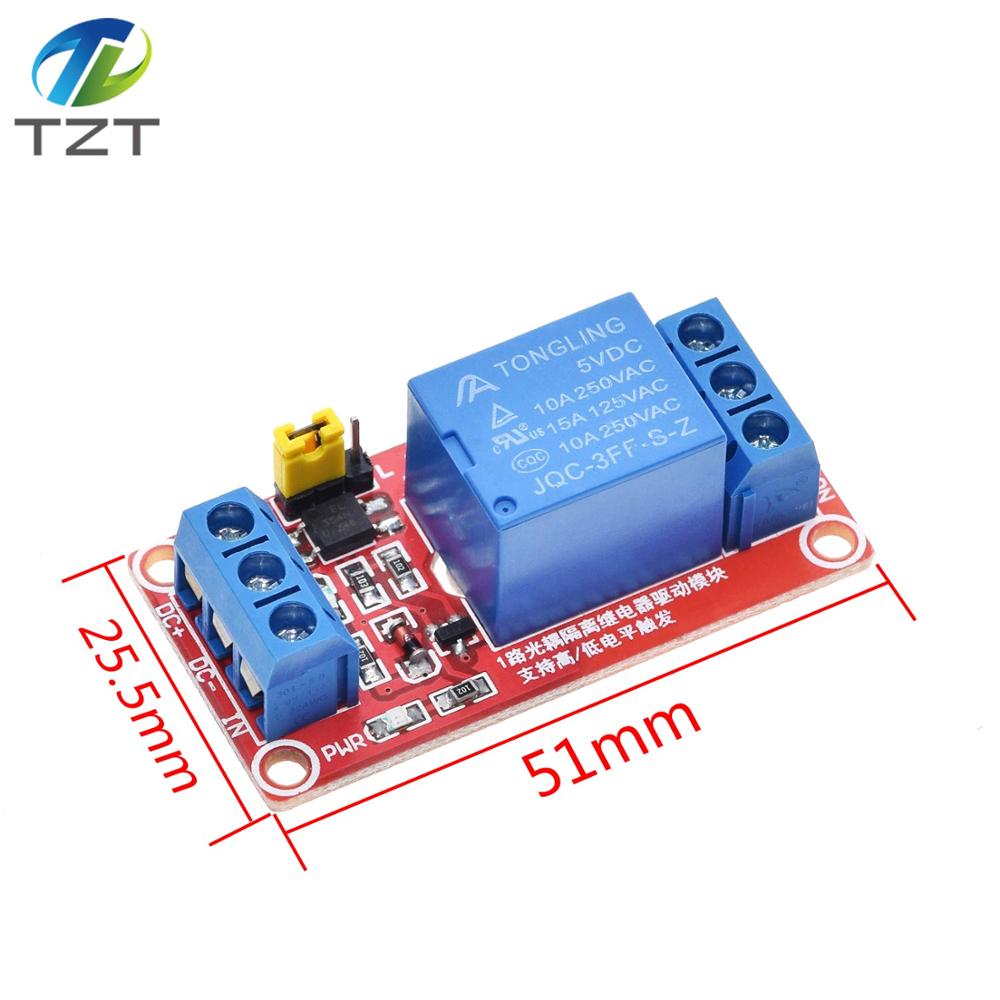 DIYTZT 1 szt. 1 2 4 8-kanałowy – Relay 8 Channel Board recenzja i cena