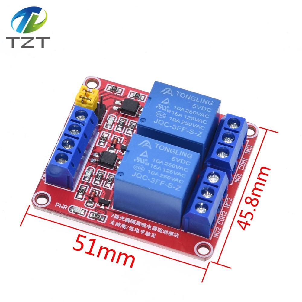 DIYTZT 1 szt. 1 2 4 8-kanałowy – Relay 8 Channel Board recenzja i cena
