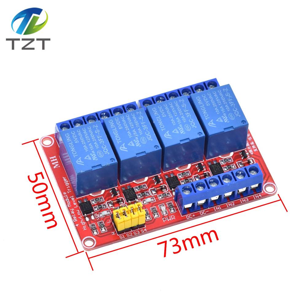 DIYTZT 1 szt. 1 2 4 8-kanałowy – Relay 8 Channel Board recenzja i cena