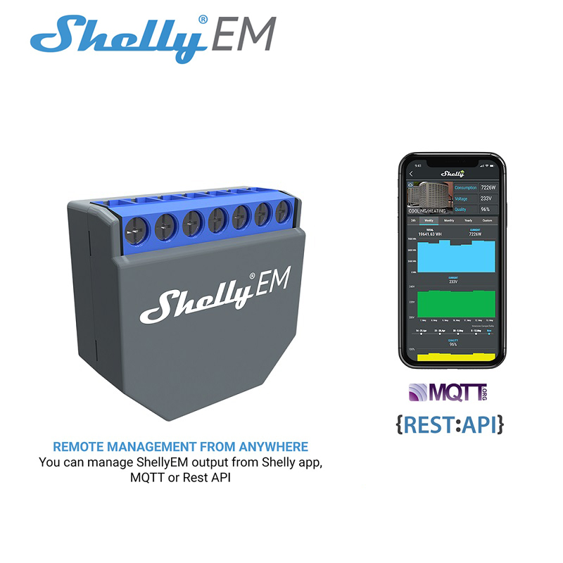 SHELLY EM Wifi Inteligentny Pr – Shelly Relay Module recenzja i cena