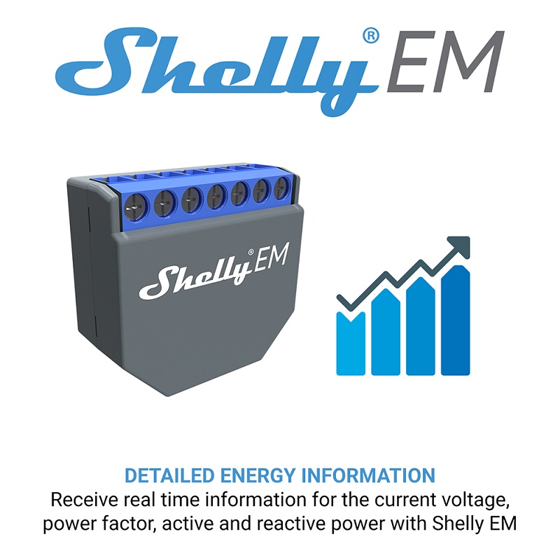 SHELLY EM Wifi Inteligentny Pr – Shelly Relay Module recenzja i cena