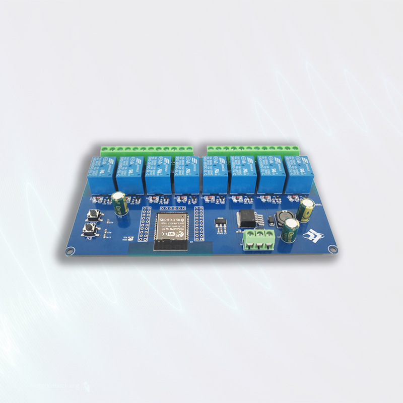 Płytka rozwojowa DC5-30V ESP32 – Relay 8 Channel Board recenzja i cena