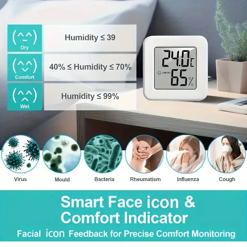 Cyfrowy higrometr termometr, t – Temperature Humidity Sensor recenzja i cena