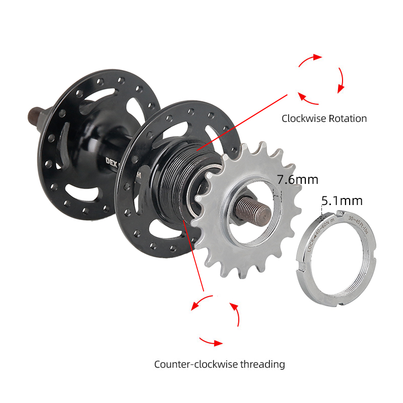 Rowerowy kolarski 13T 14T 15T  – Matter Hub Thread recenzja i cena