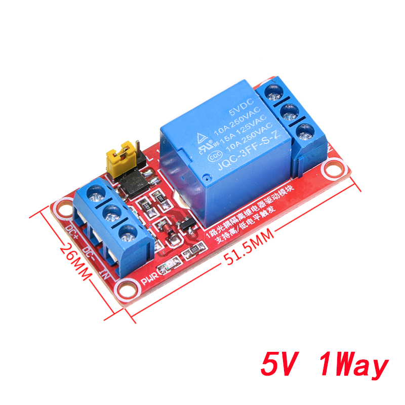 1 2 4 6 8 Kanałowy moduł przek – Relay 8 Channel Board recenzja i cena