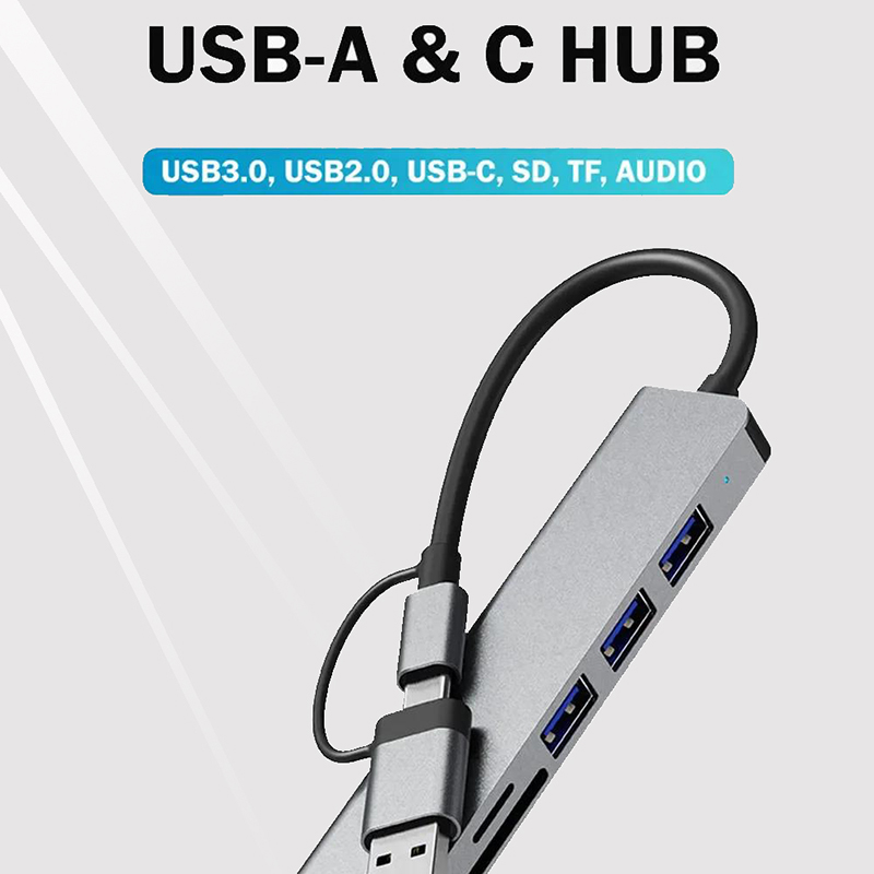 Hub USB typu C, rozdzielacz US – Home Assistant Sd recenzja i cena