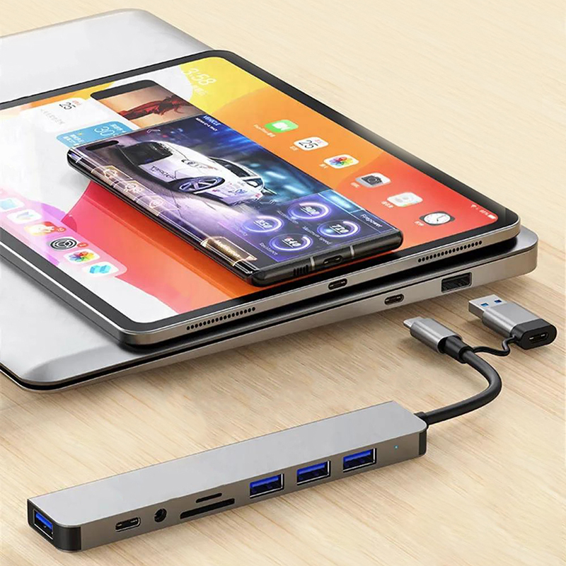 Hub USB typu C, rozdzielacz US – Home Assistant Sd recenzja i cena