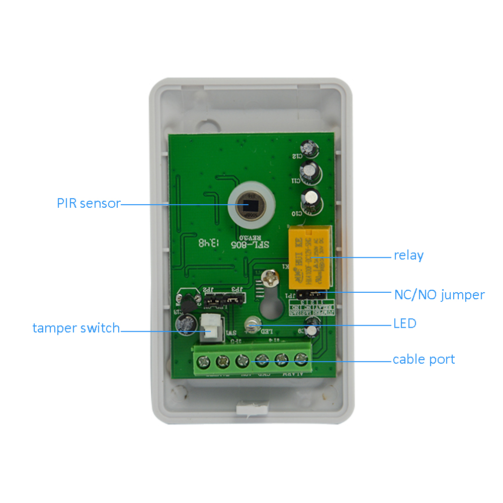 1 szt. Wewnętrzny przewodowy c – Motion Sensor Pir Wired recenzja i cena