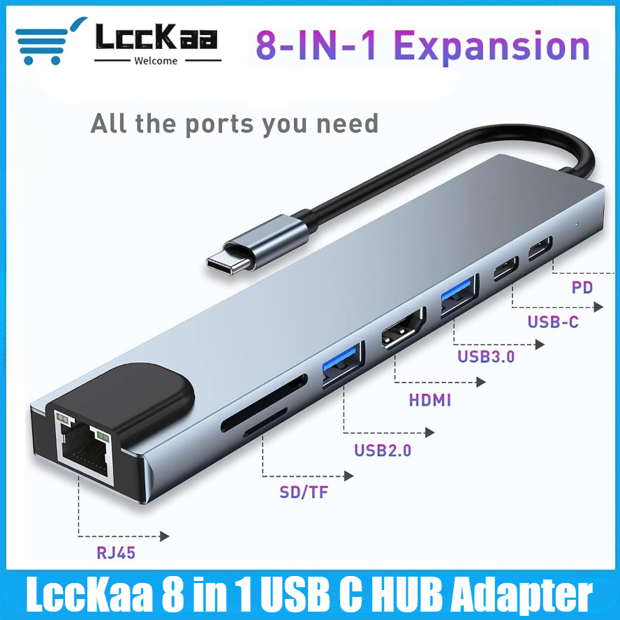 Hub USB C 8/7 w 1 Adapter/rozd – Home Assistant Sd recenzja i cena