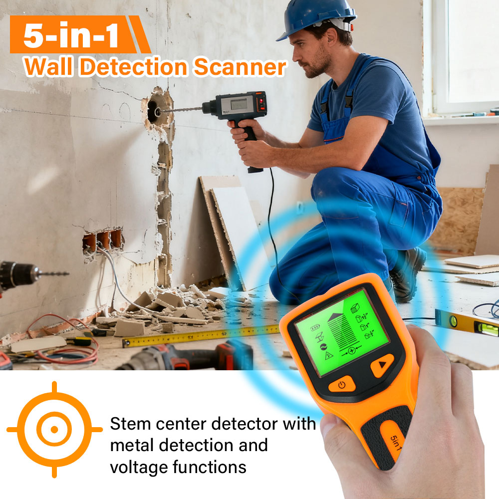 Nowy detektor ścienny 5 w 1, r – Water Leak Detector Wired recenzja i cena