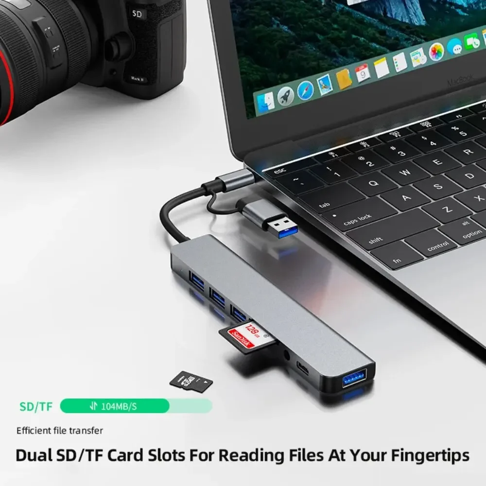 Koncentrator USB-C 8 w 2 z czy – Home Assistant Sd recenzja i cena