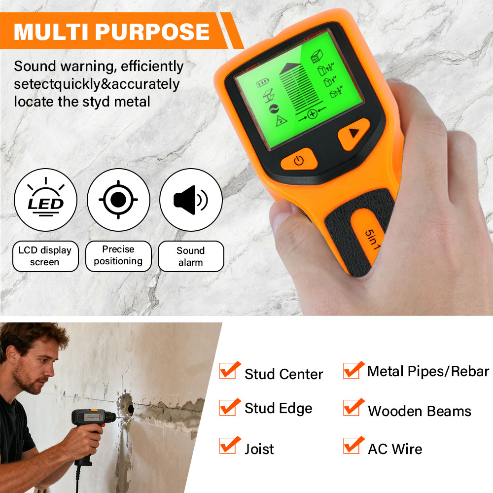 Detektor kołków ściennych 5 w  – Water Leak Detector Wired recenzja i cena