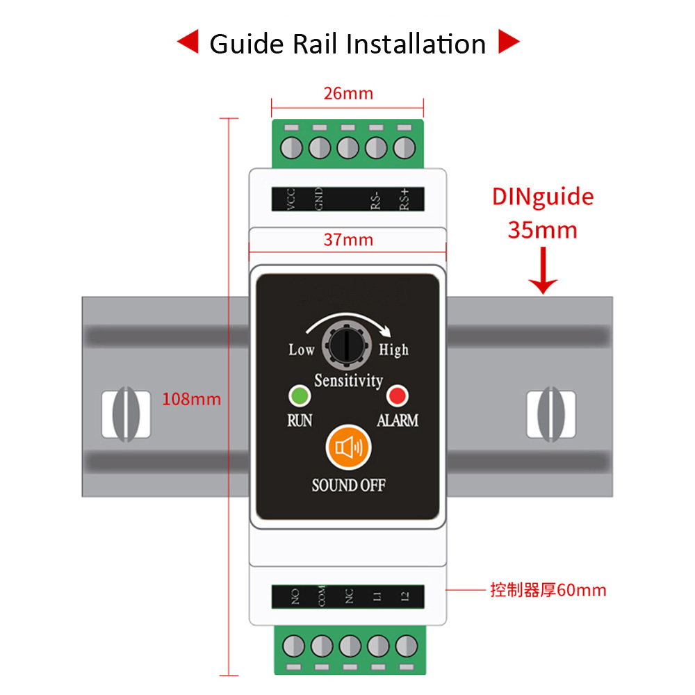 1 zestaw drutowy detektor wyci – Water Leak Detector Wired recenzja i cena