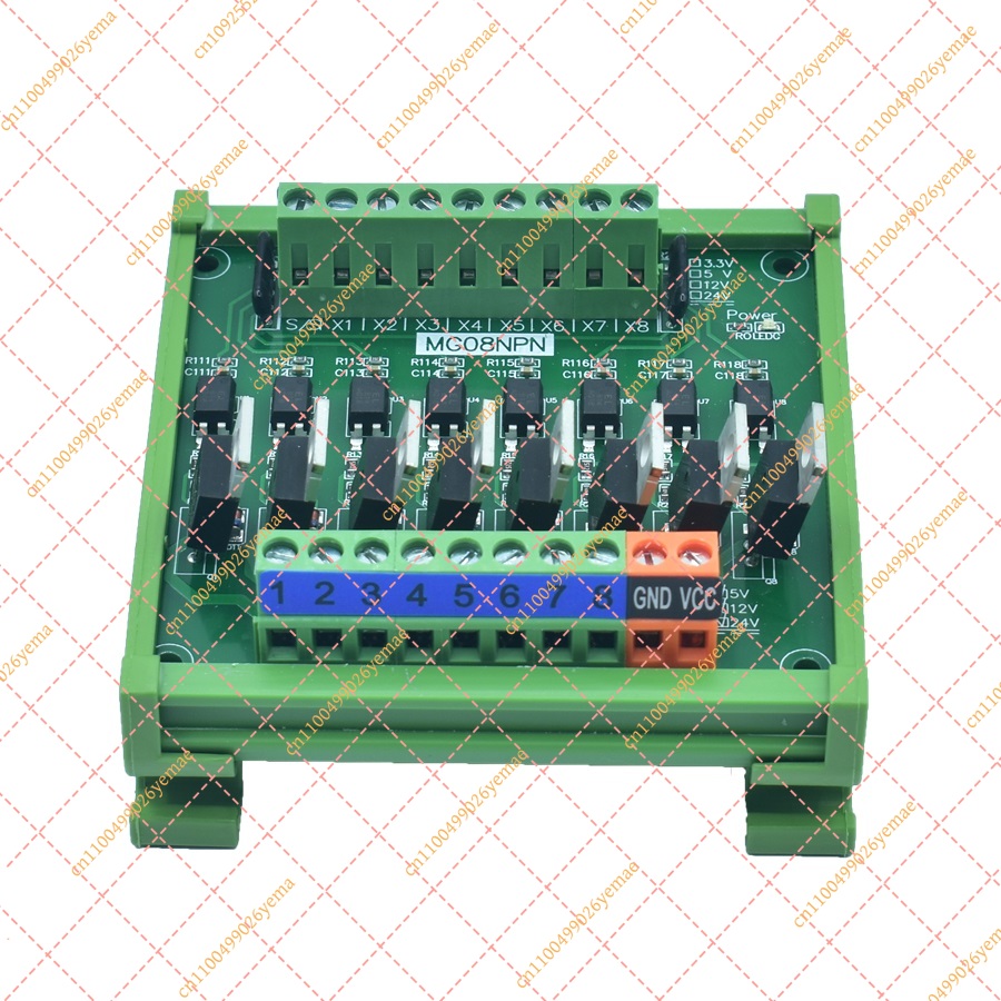 Płytka wzmacniacza wyjść PLC z – Relay 8 Channel Board recenzja i cena