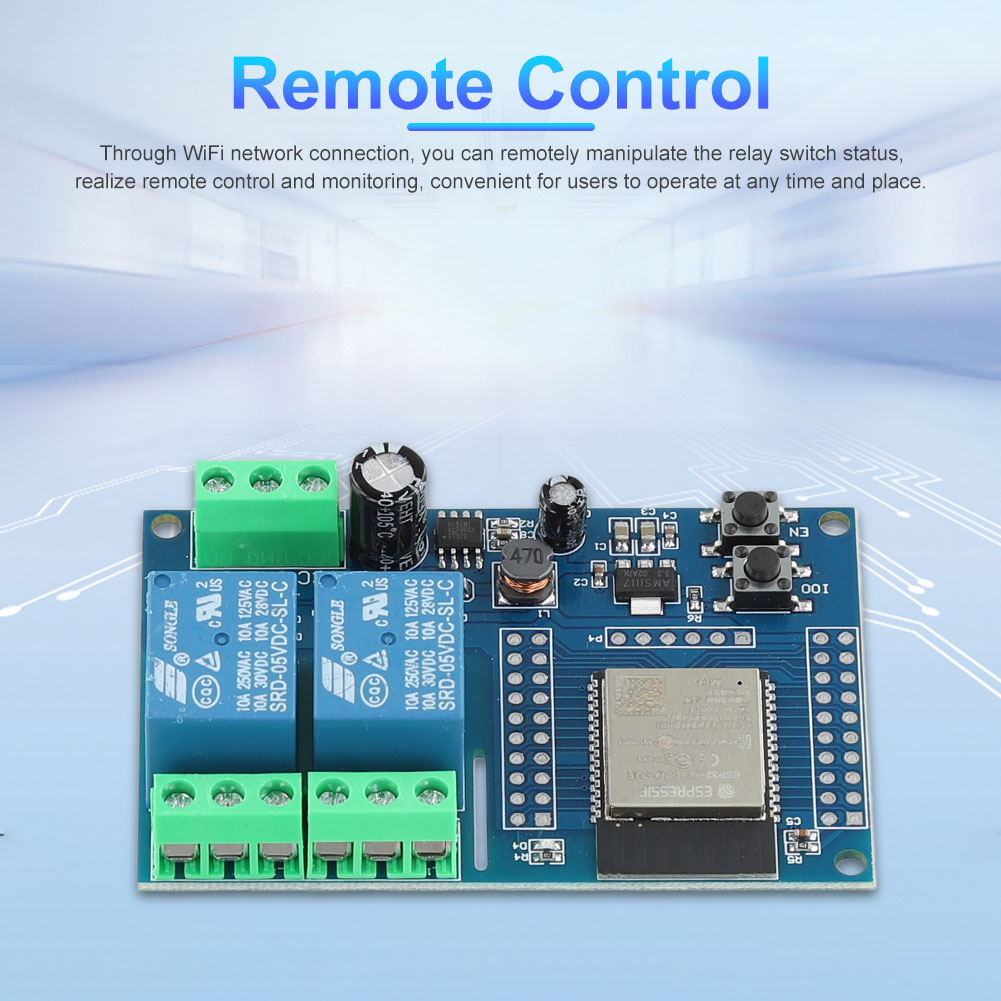 Moduł przekaźnikowy ESP32 WIFI – Relay 8 Channel Board recenzja i cena