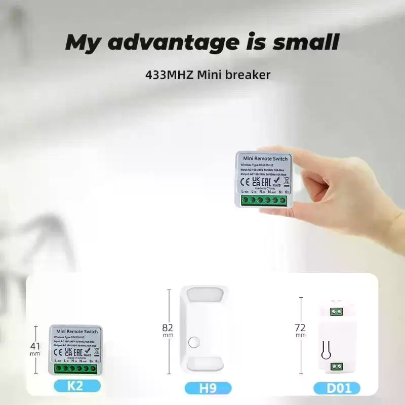 Inteligentny przełącznik RF 43 – Diy Home Automation Controller recenzja i cena