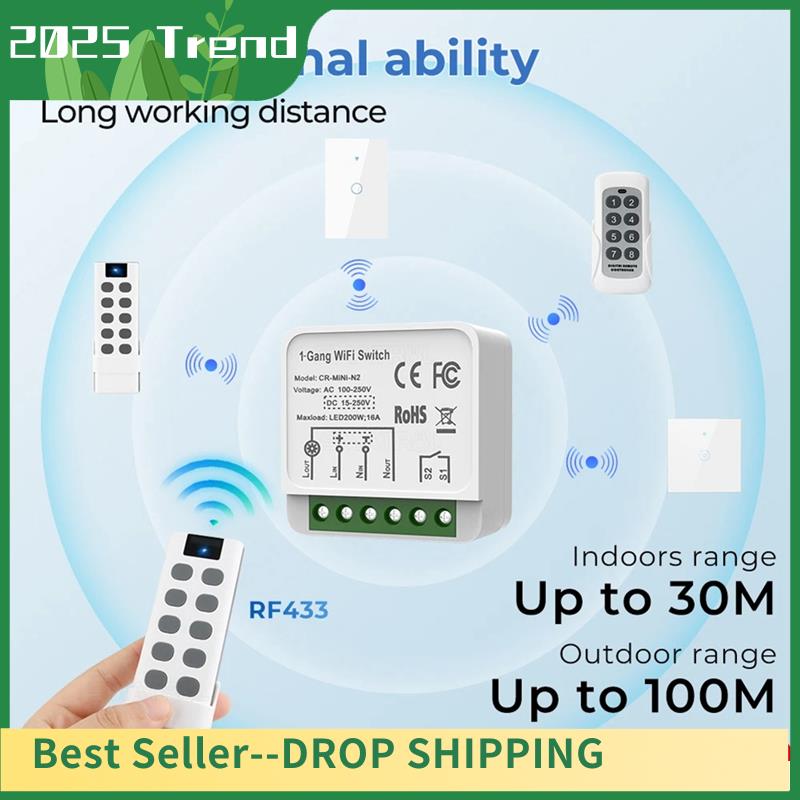AD33 HOT Tuya Wifi RF433 Intel – Diy Home Automation Controller recenzja i cena