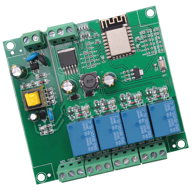 Moduł przekaźnikowy ESP8266 Wi – Relay 8 Channel Board recenzja i cena