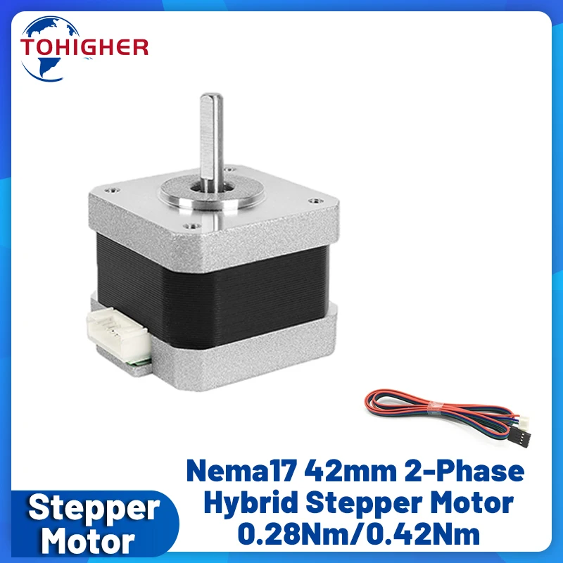 Silnik krokowy Nema17 42, 4-pr – Diy Automation recenzja i cena